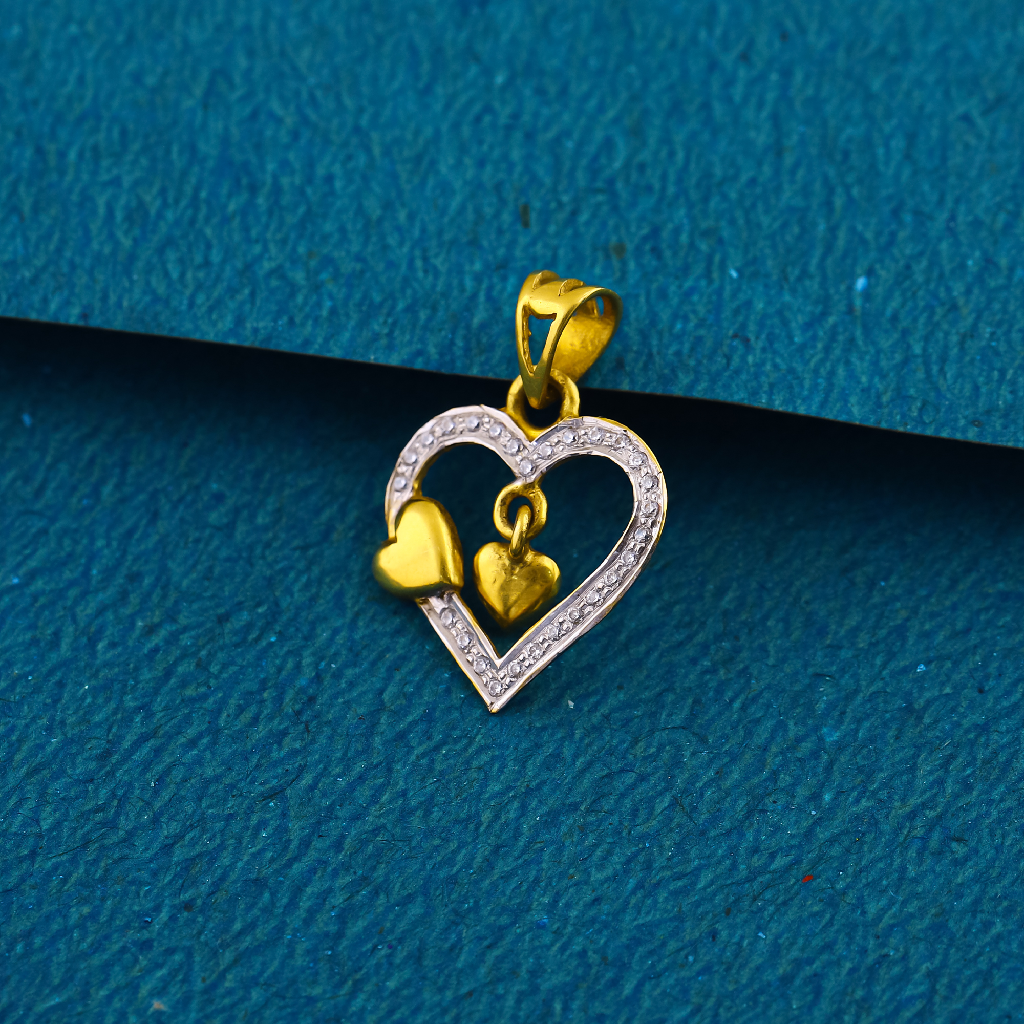 916 gold Heart Shape pendant