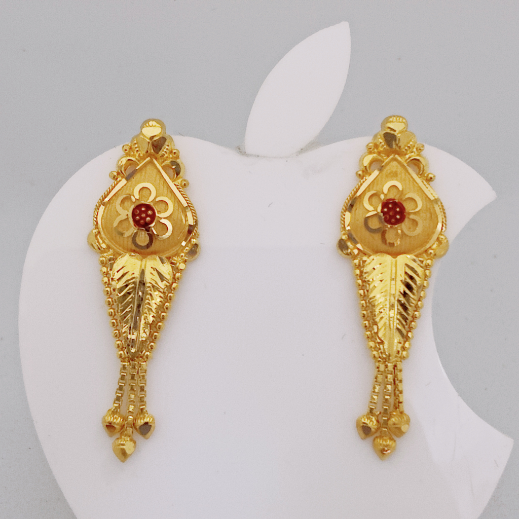 20k Gold Exclusive Fish Design Earring