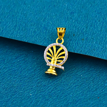 18k gold exclusive shiv ling pendant by 