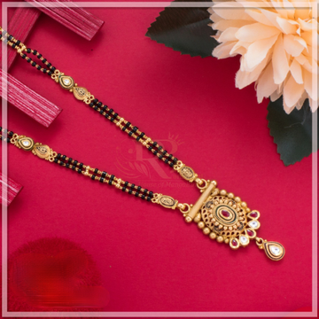 22k gold antique mangalsutra by 