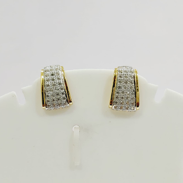 916 yellow gold Sparkling CZ Tops by 