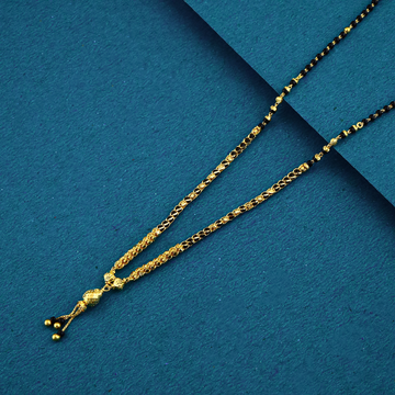 22K 916 SINGAL LINE FANCY MANGALSUTRA by 