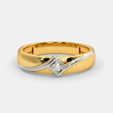 Aquagold916 CZ Stone Silver Gents Ring - Single Stone at Rs 31 in Mandsaur