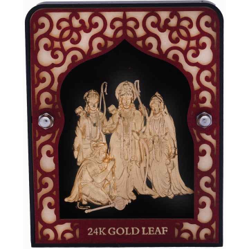 24K GOLD LEAF Ram Darbar frame by 