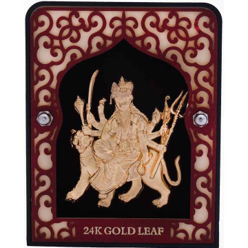 24k gold leaf mataji frame by 