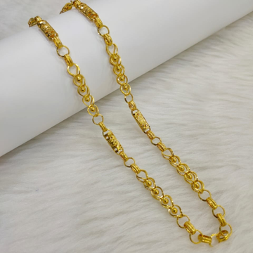 22k gold gents lightweight indo chain by 