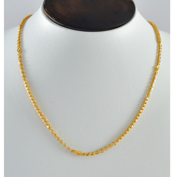 22KT Gold Women Chain AJ-009 by 