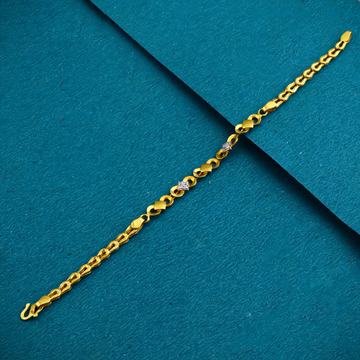 22K 916 Gold Exclusive Fancy Design Bracelet by 