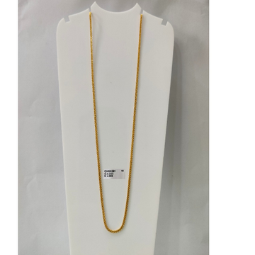 22KT Hallmark Gold Homely Wear Chain by 