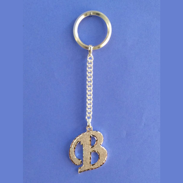 silver B Alphabet letter exclusive casting kiychai... by 