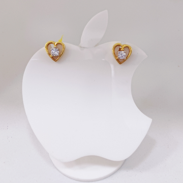 22k Gold Exclusive Heart Shape Earring by 