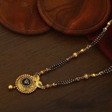 22K Gold Antique Jadtar Mangalsutra by 