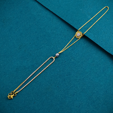 22k Gold Exclusive Stone Working Ledies Bracelet by 