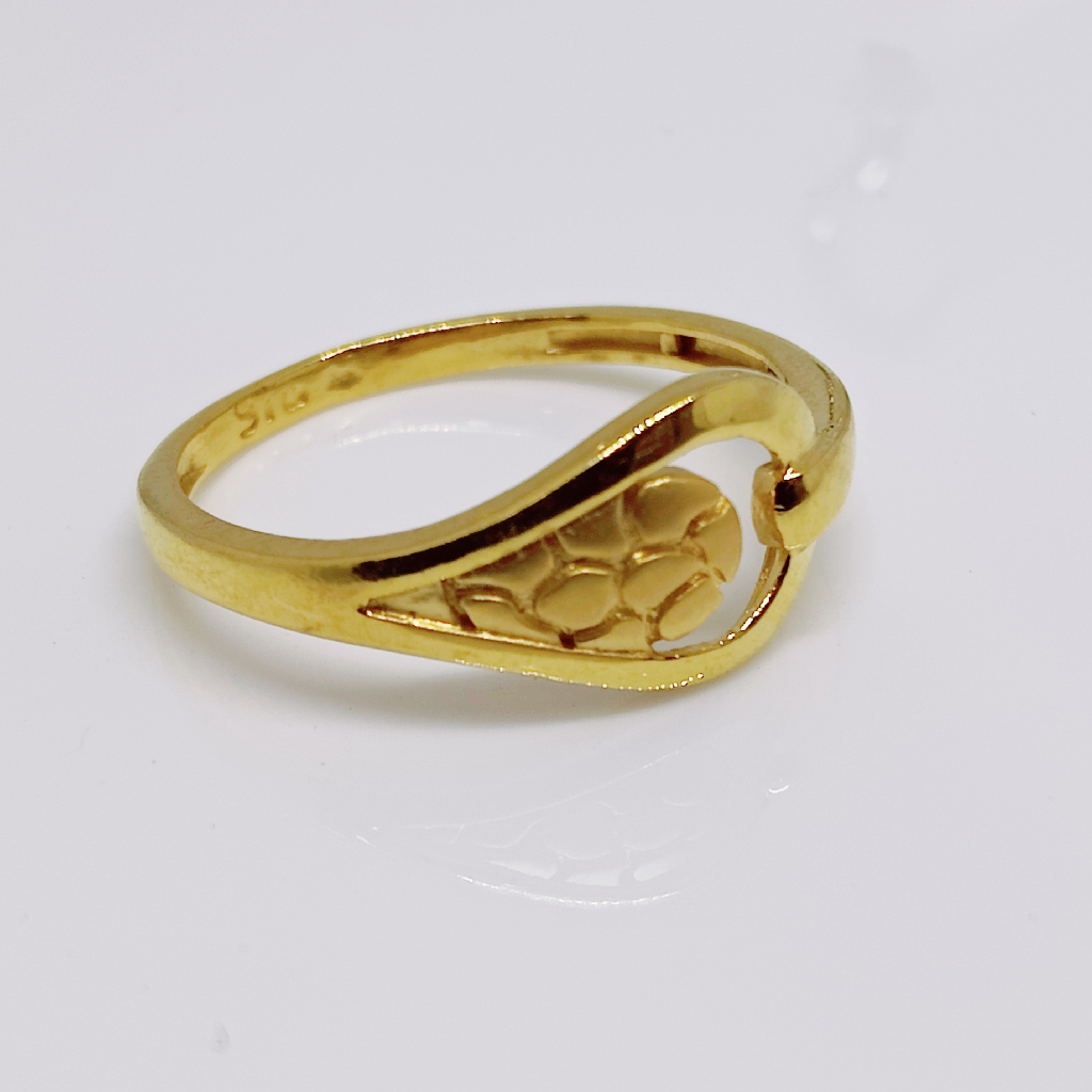 22k gold plain exclusive ring