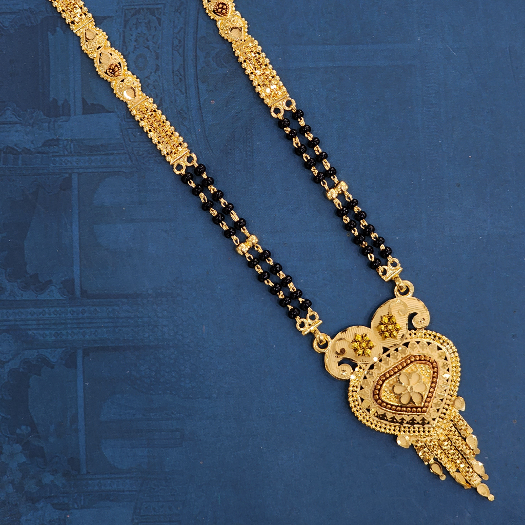 1. gram gold forming fashion jewellery mangalsutra