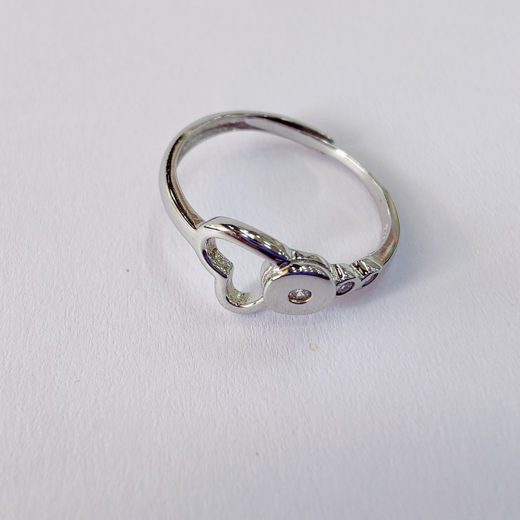 Valentine garnet ring heart shape silver ring love garnet ring — Discovered