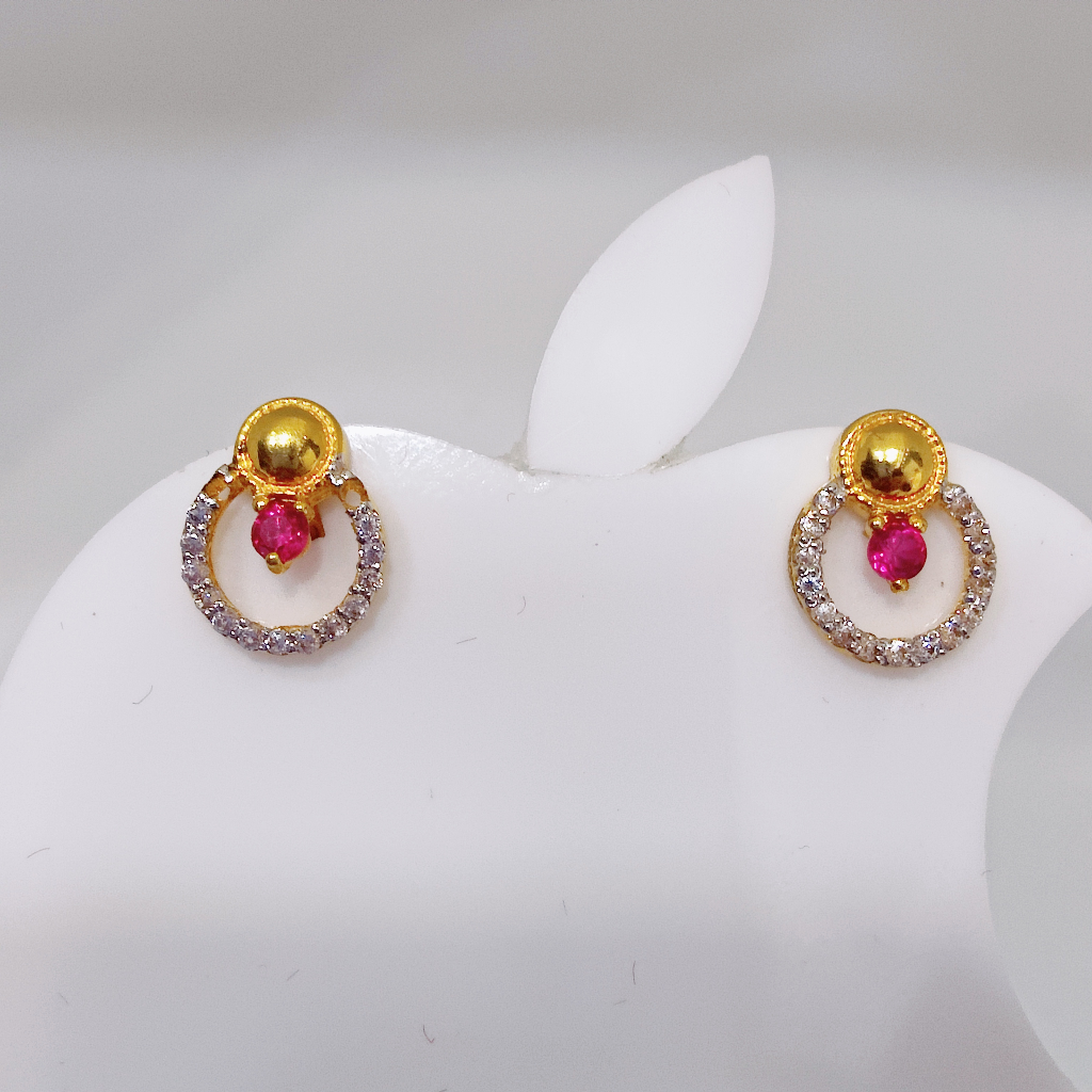 22k  gold exclusive ladies earring