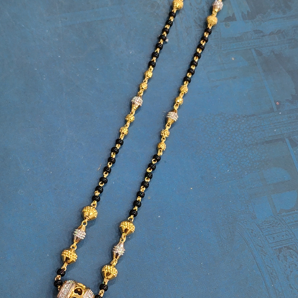 1.gram gold forming fashion Small jewellery mangalsutra