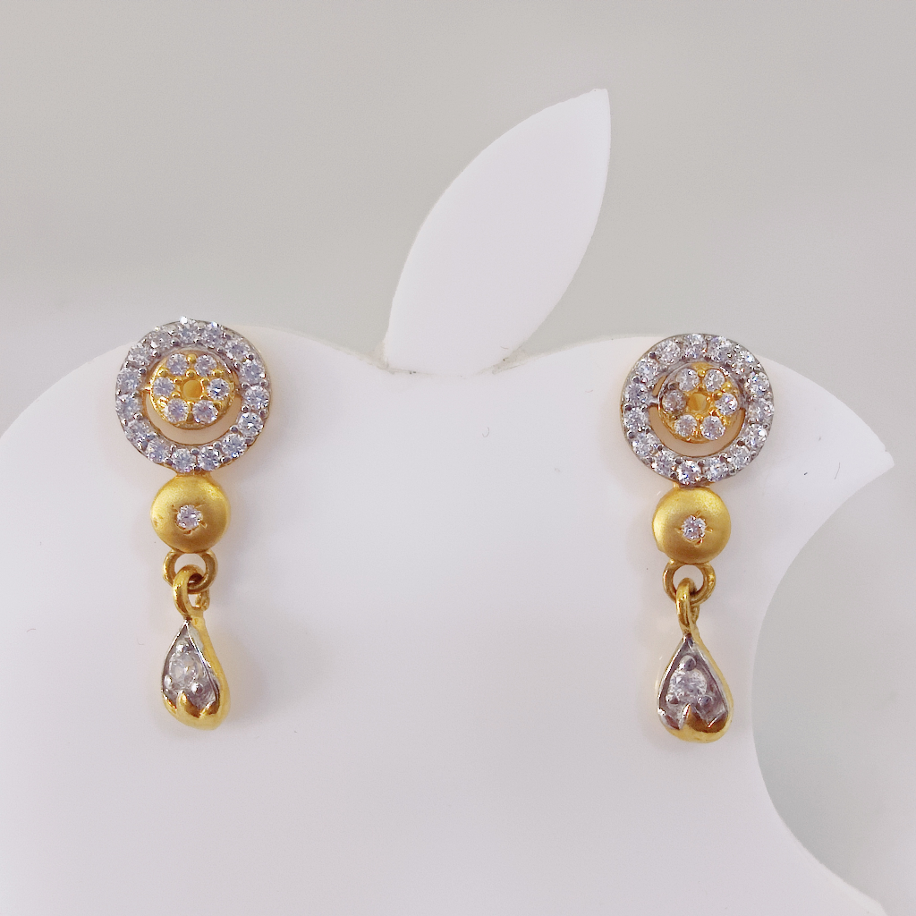 22k gold exclusive hanging ladies earring