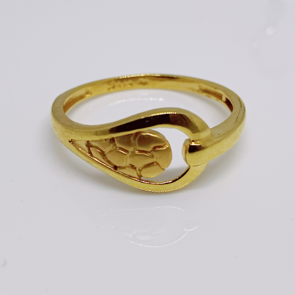 22k gold plain exclusive ring