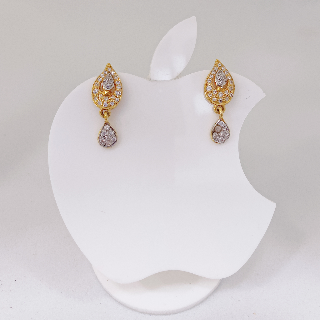 22k gold exclusive hanging ladies earring