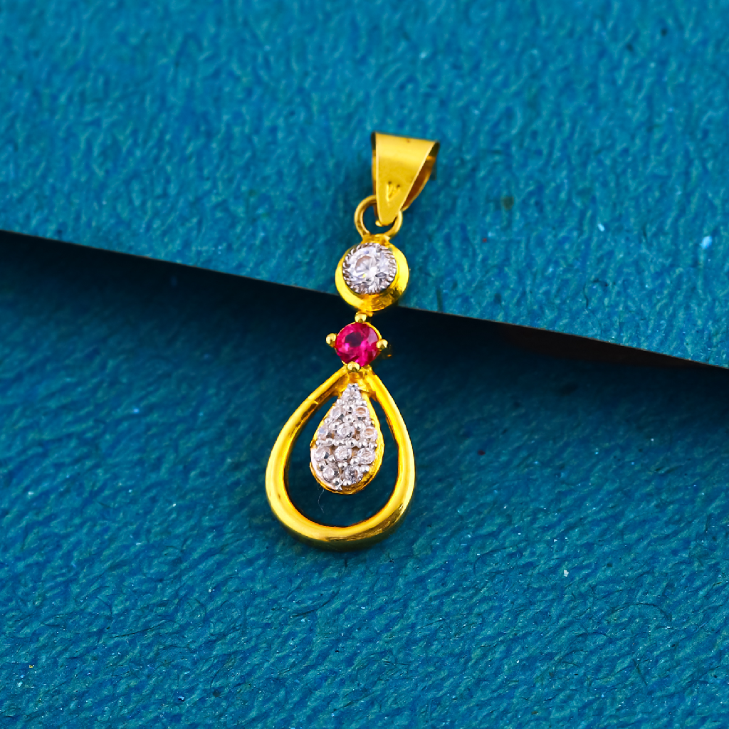 18k gold henging dimond collection pendant