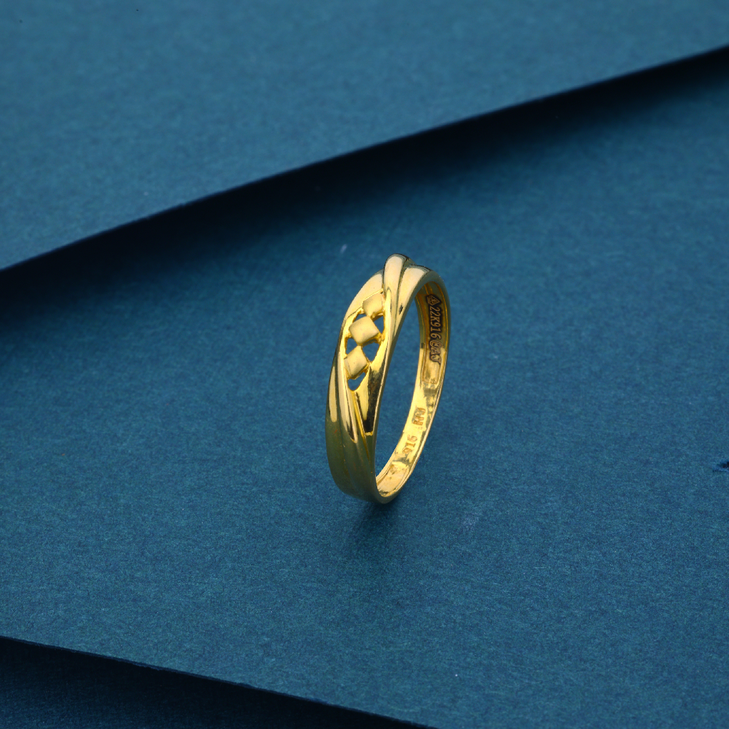 22 K Gold Couple Ring