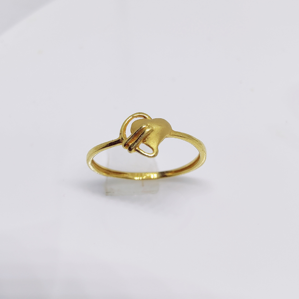 22k gold heart shape exclusive ring