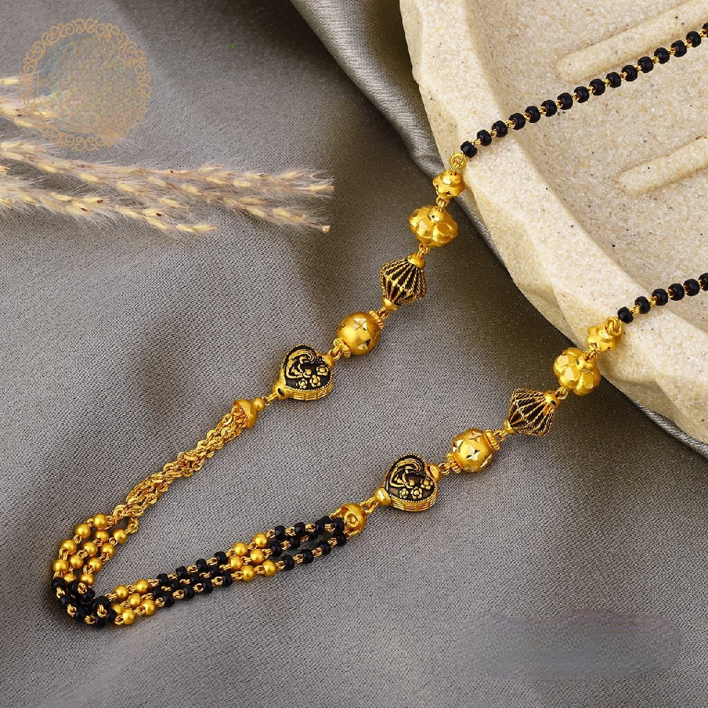 916 gold Antique mangalsutra