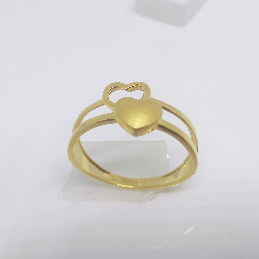 Mark Silverstein Imagines 18K Yellow Gold Four Band Crossover Diamond  Engagement Ring