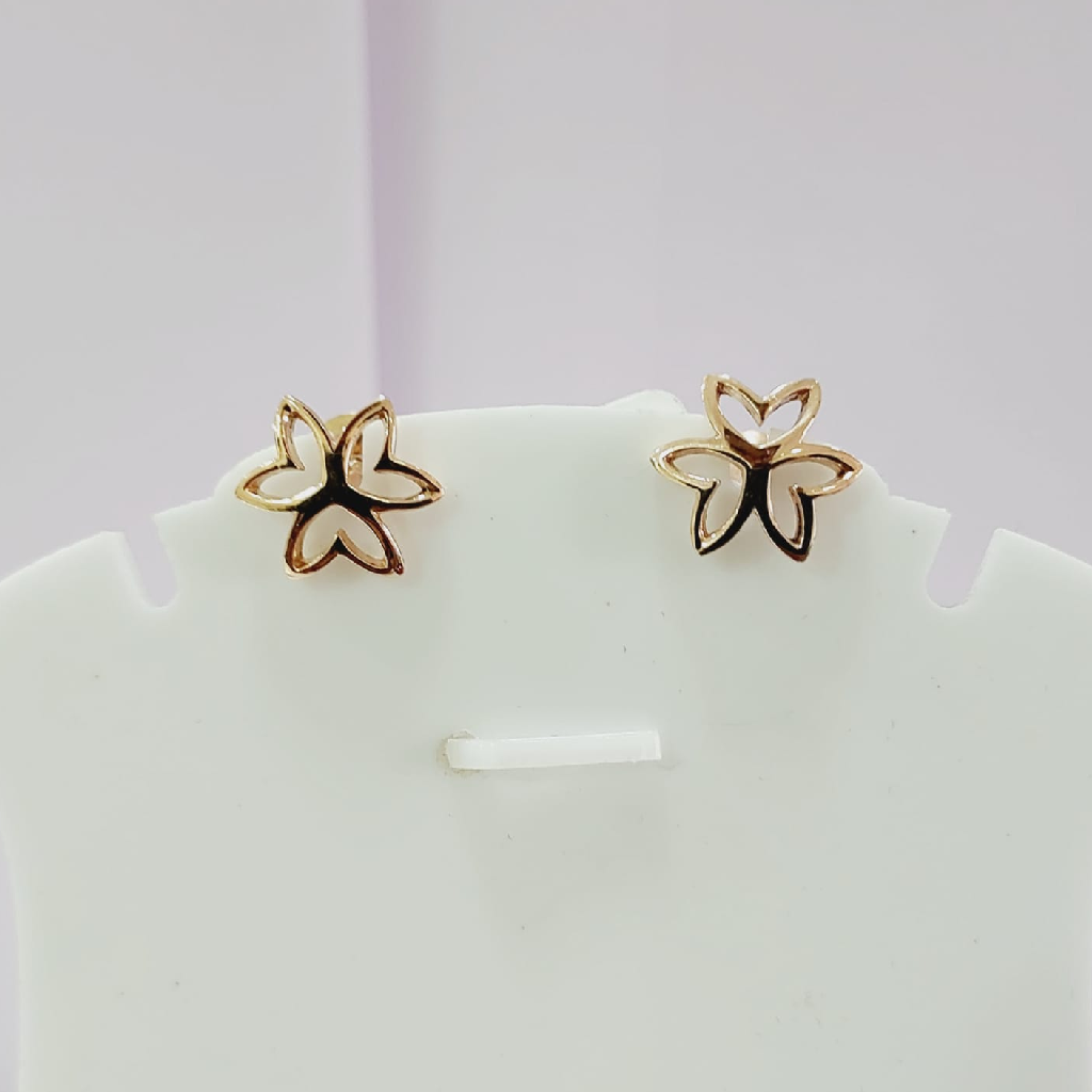 18k gold flower design plane tops