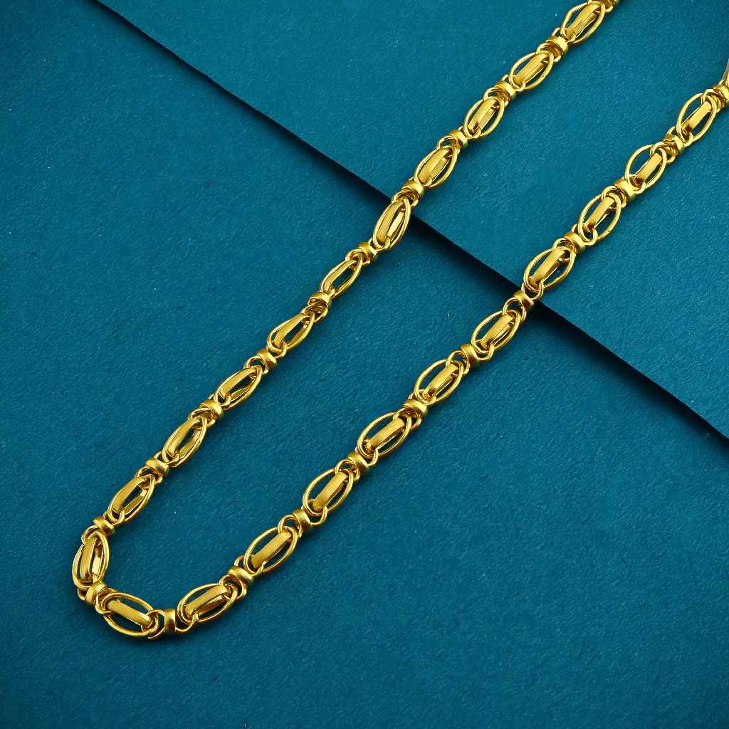 1.Gram Gold Forming Jewellery Gents Chain