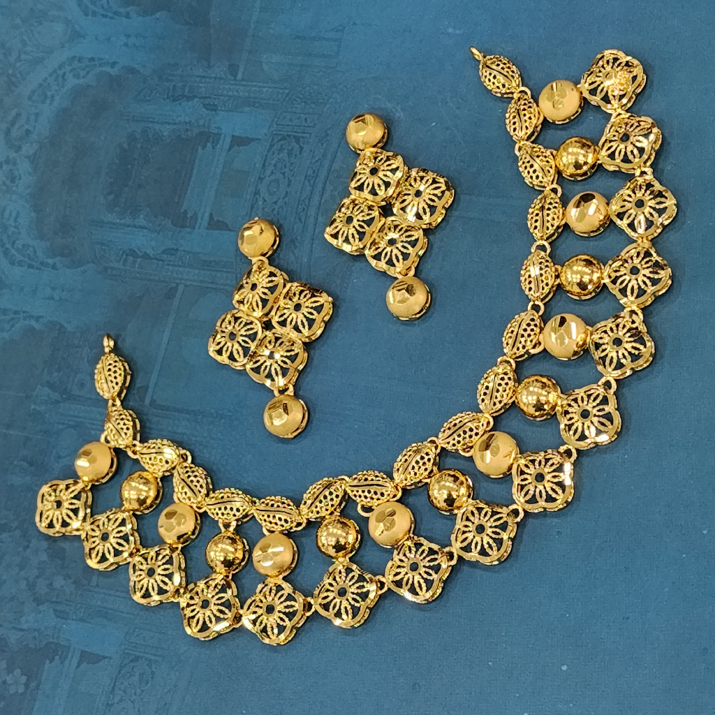 1.Gram Gold Forming Jewellery Turkey Set