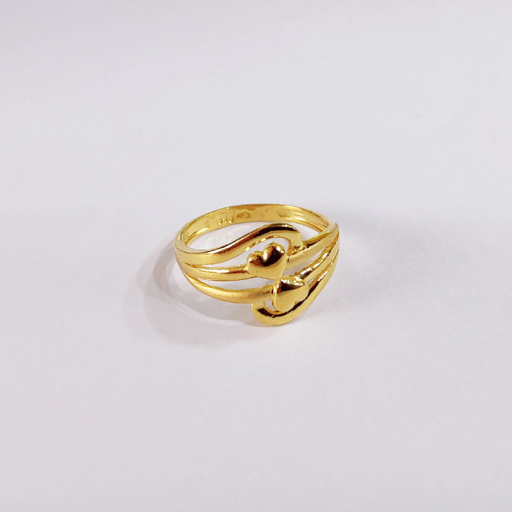 916 Gold Plain Ladies Ring