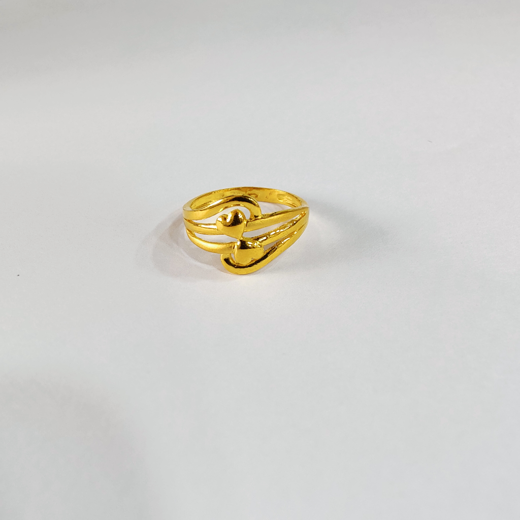 916 Gold Plain Ladies Ring