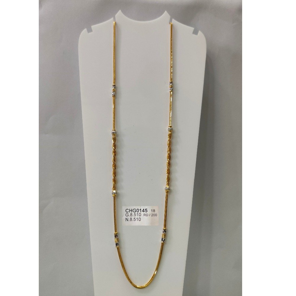 916 Gold Hallmark Classic Dokiya Chain 