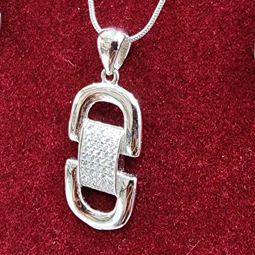 92.5 Sterling Silver Exclusive Pendent Set