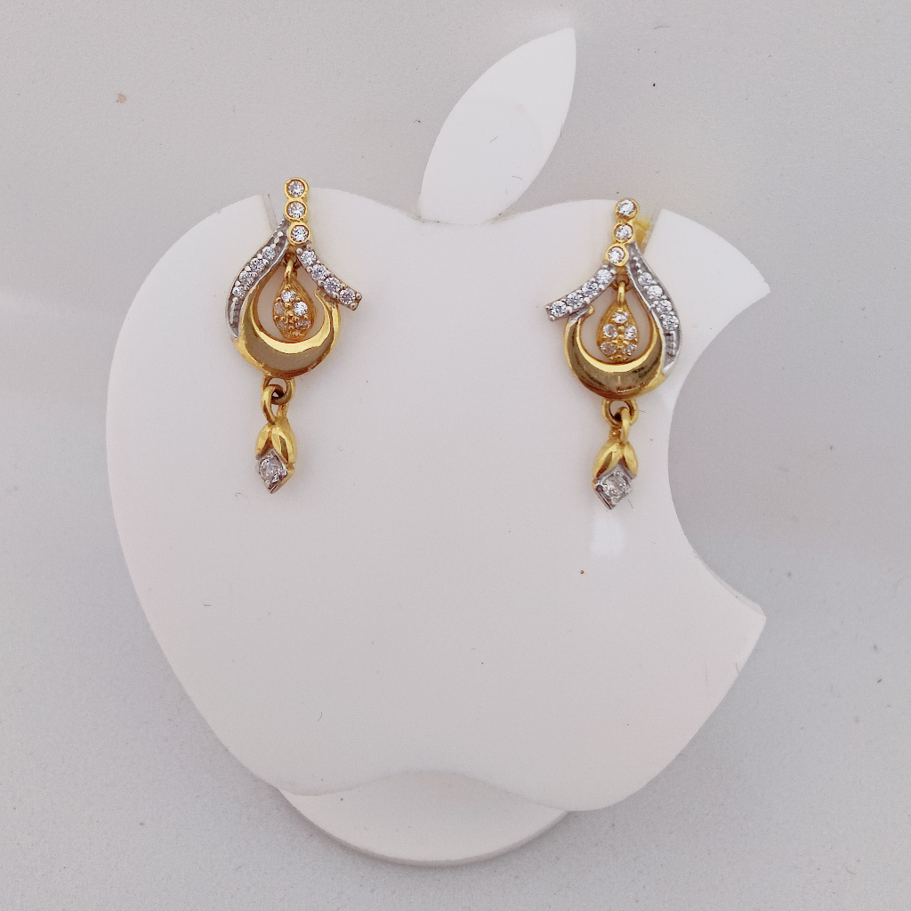 22k Gold Brilliant Ledies Earring