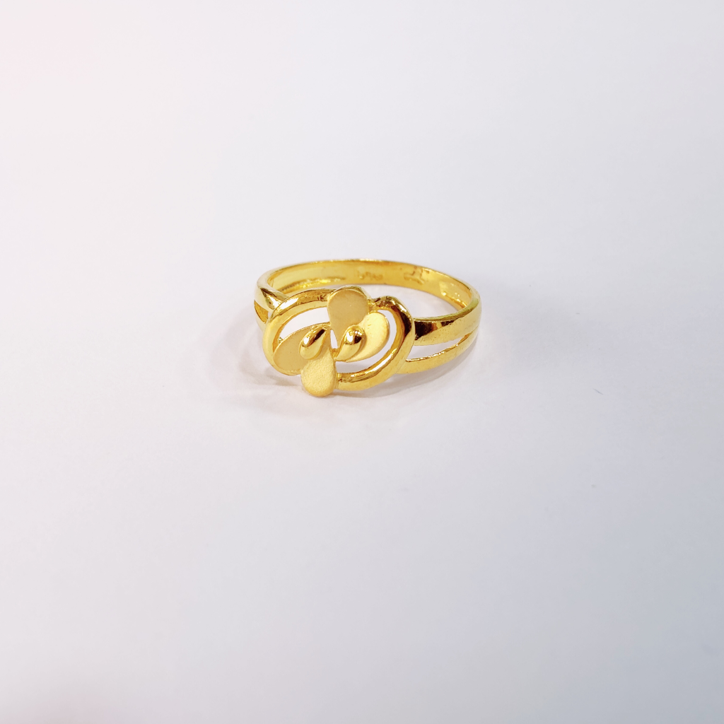BAIHE 18K Yellow Gold Design Custom Alphabet Index Finger Ring Women Men Plain  Gold Engagement Trendy Fine Jewelry Кольцо Inel - AliExpress