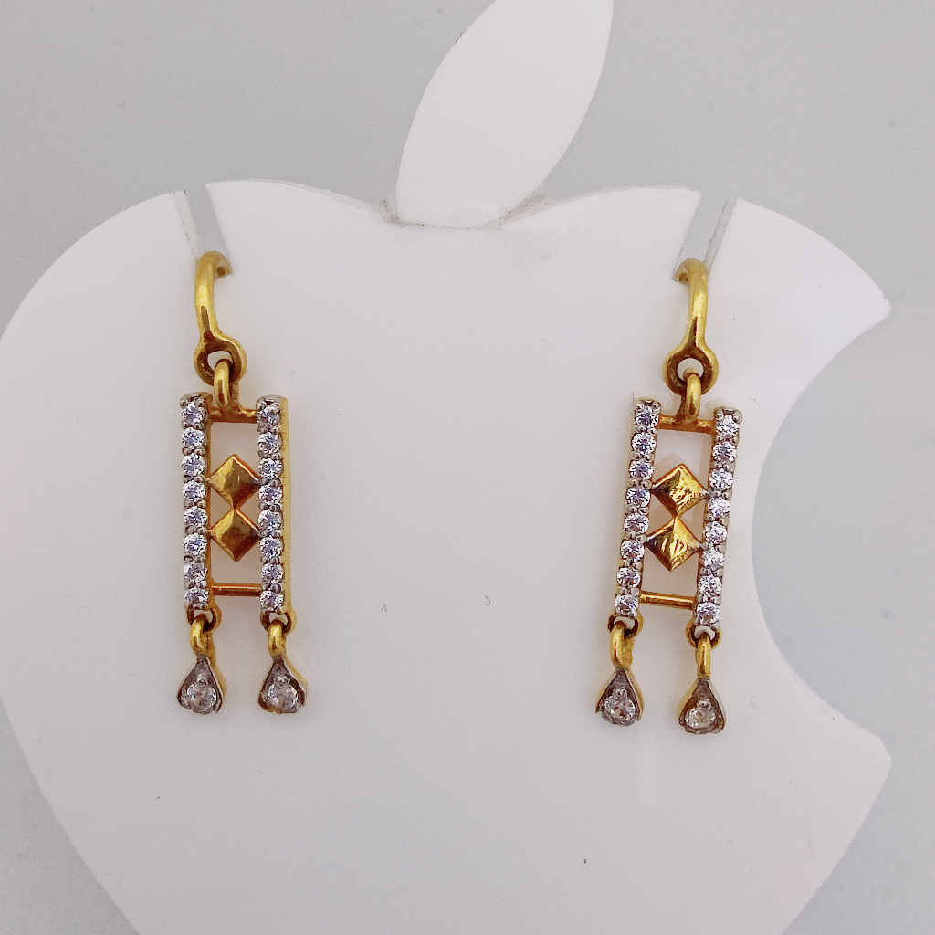 22k Gold Exclusive Hanging Latkan Earring