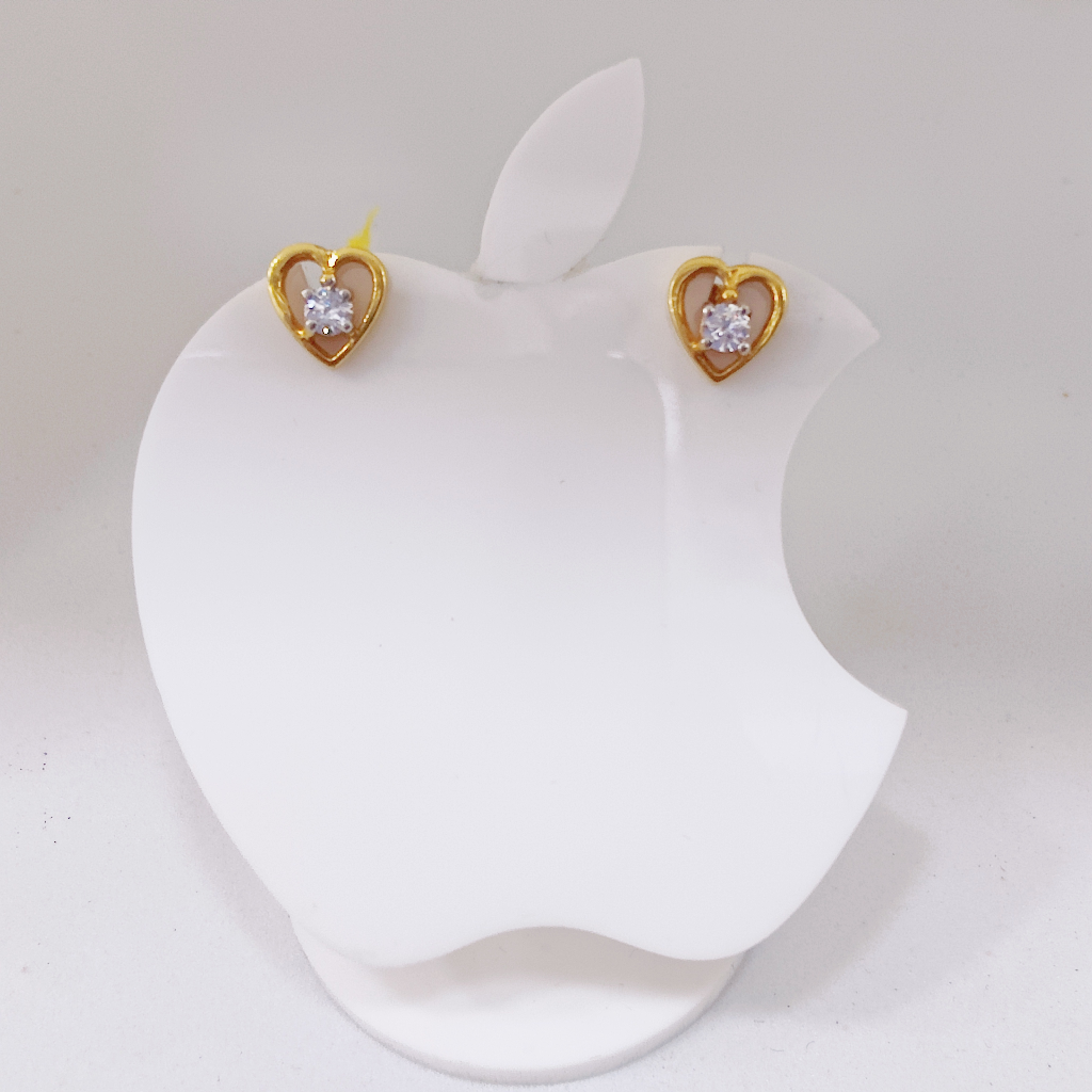 22k Gold Exclusive Heart Shape Earring