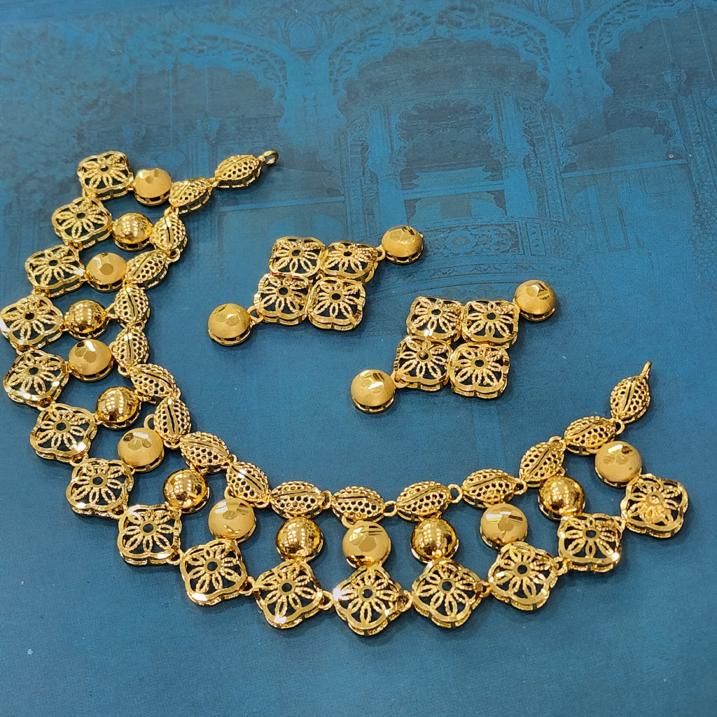 1.Gram Gold Forming Jewellery Turkey Set